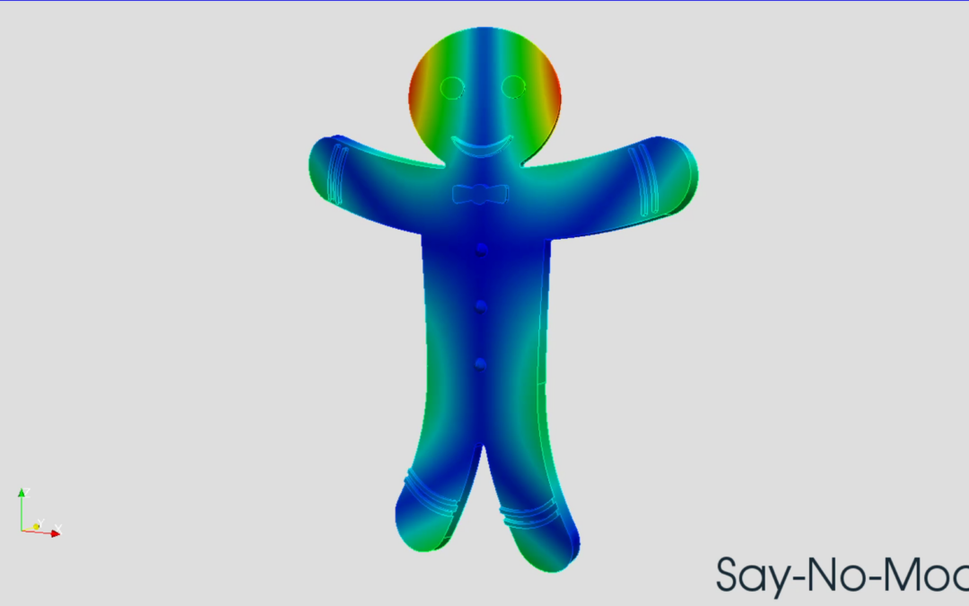 Numerical modal analysis – Christmas simulation 2021